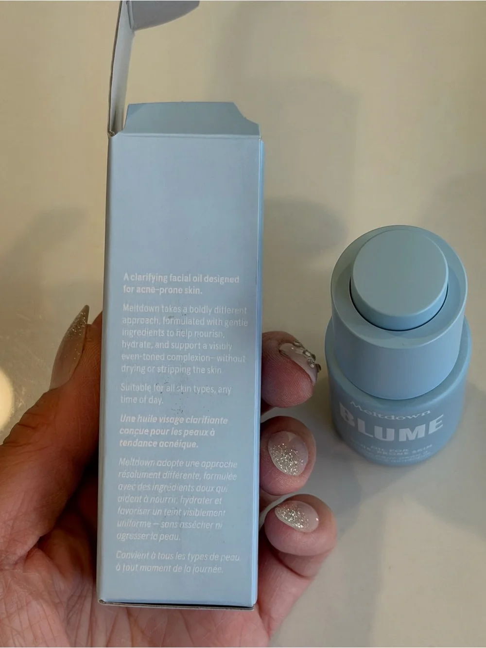 NIB BLUME   Meltdown Oil for Acne-Prone Skin